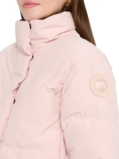 Canada Goose Women's Grandview Crop Jacket - Vintage Rose - Size Large | Thumbnail 5