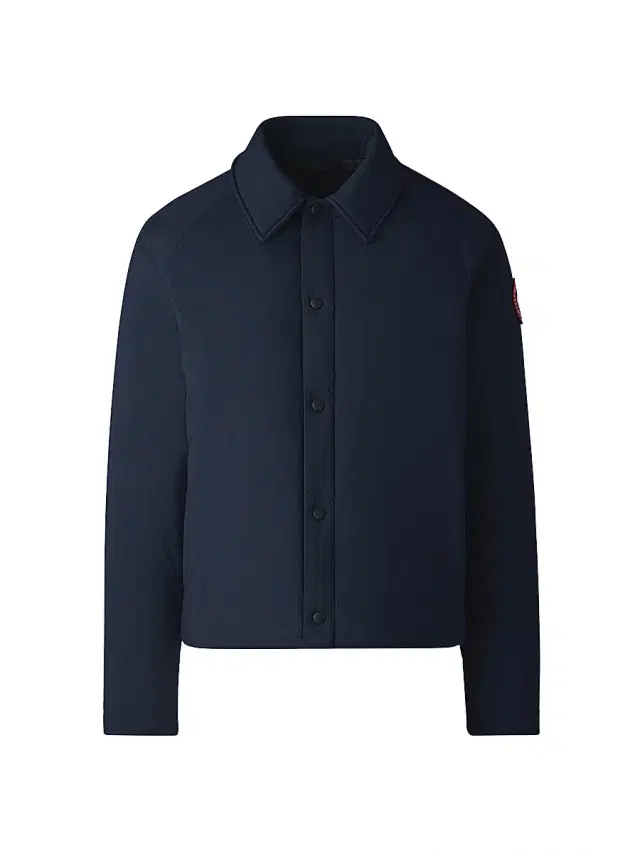 Men's Lodge Coach Nylon & Down Jacket - Atlantic Navy