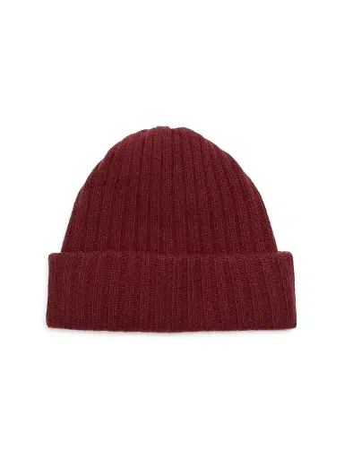 Saks Fifth Avenue Women's Rib-Knit Cashmere Beanie | Thumbnail 1