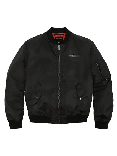 Avirex Men's Core USA Nylon Bomber Jacket - Black - Size XXL | Thumbnail 1