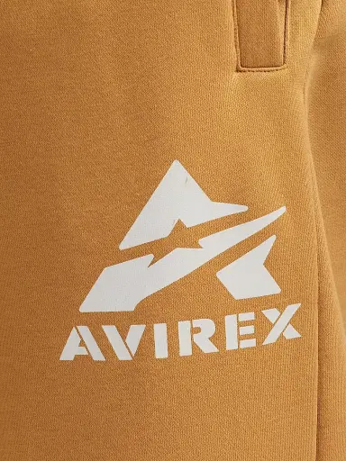 Avirex Men's Core Stacked Logo Jogger Sweatpants | Thumbnail 7 Avirex Men's Core Stacked Logo Jogger Sweatpants | Thumbnail 7