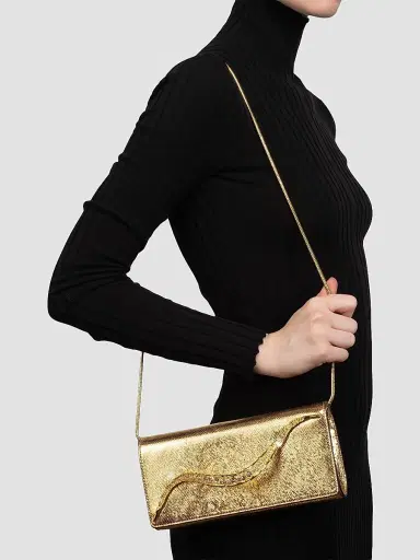 ALEXIS BITTAR Women's Crystal Curve Clutch | Thumbnail 2 ALEXIS BITTAR Women's Crystal Curve Clutch | Thumbnail 2