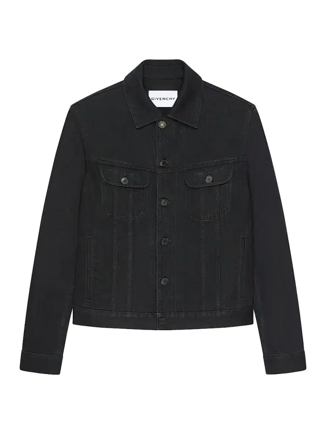 Givenchy Men's Jacket in Denim - Black