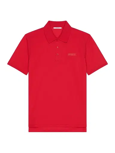 Givenchy Men's Polo in Cotton with Paris Gros Grain | Thumbnail 1