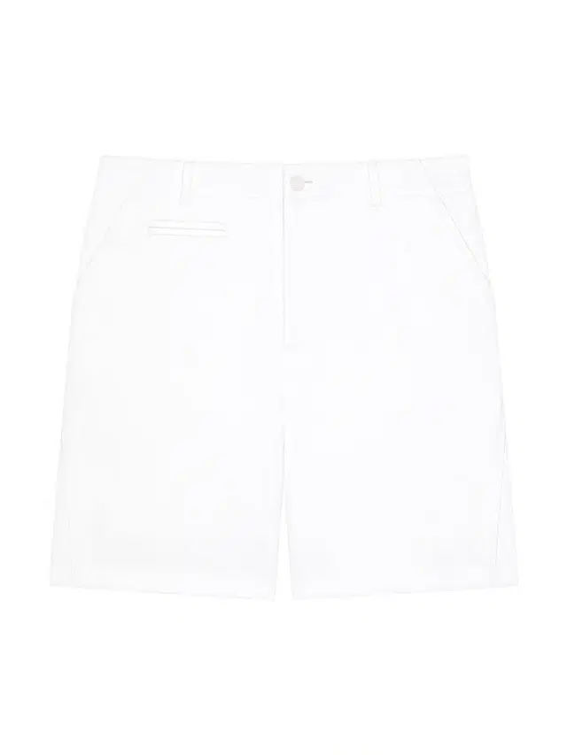 Givenchy Men's Chino Bermuda Shorts in Cotton - White