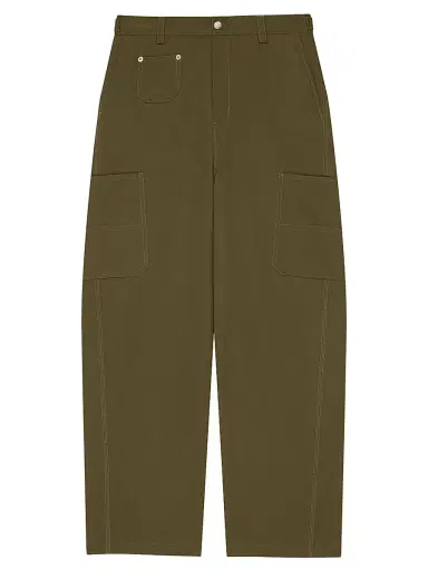 Givenchy Men's Couture Seam Trousers in Cotton - Khaki - Size 34 | Thumbnail 1 Givenchy Men's Couture Seam Trousers in Cotton - Khaki - Size 34 | Thumbnail 1