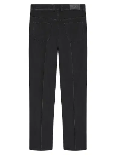 Givenchy Men's Straight Fit Jeans with Crease Effect - Black - Size 36 | Thumbnail 2 Givenchy Men's Straight Fit Jeans with Crease Effect - Black - Size 36 | Thumbnail 2