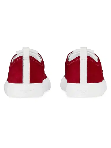 Givenchy Men's New City Sneakers in Suede - Dark Red | Thumbnail 6 Givenchy Men's New City Sneakers in Suede - Dark Red | Thumbnail 6