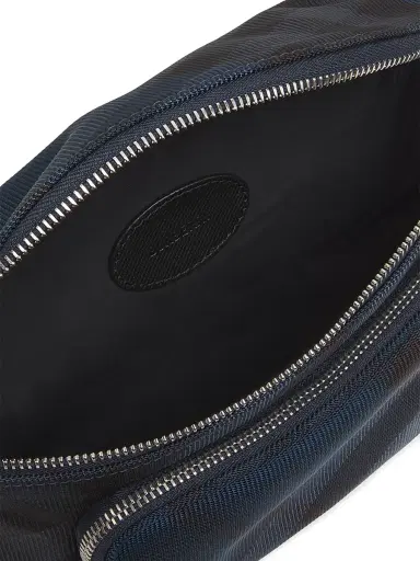 Burberry Men's Grid Belt Bag - Navy | Thumbnail 4 Burberry Men's Grid Belt Bag - Navy | Thumbnail 4