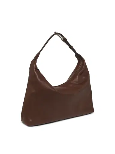 Liffner Women's Pillow Leather Shoulder Bag - Dark Brown | Thumbnail 2 Liffner Women's Pillow Leather Shoulder Bag - Dark Brown | Thumbnail 2