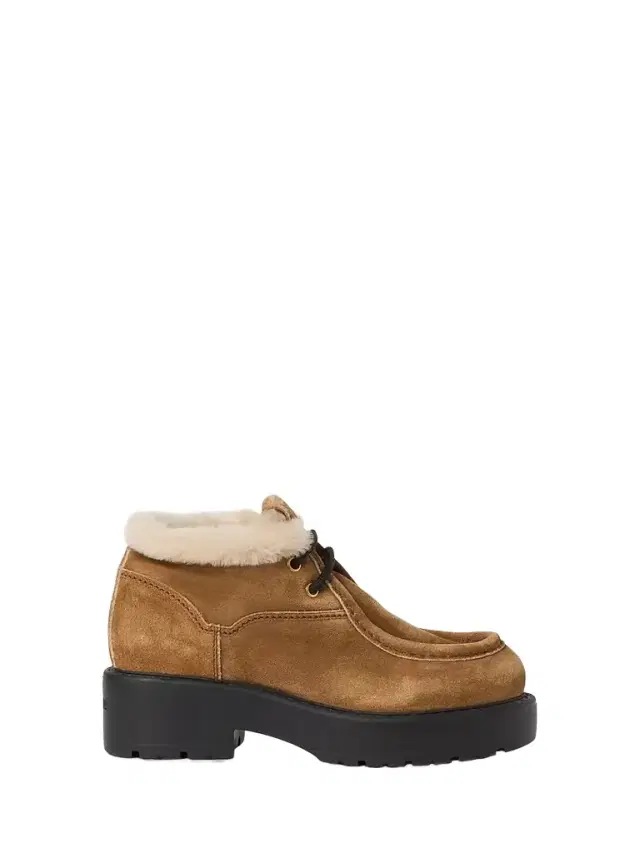 Women's Faded Suede Booties - Brown