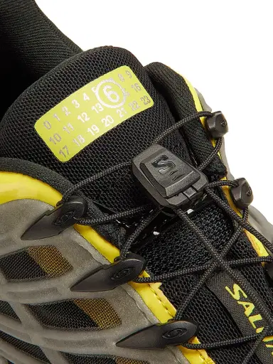 MM6 MAISON MARGIELA Men's x Salomon ACS Pro Sneakers - Black Blazing Yellow - Size 8 | Thumbnail 6