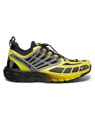 MM6 MAISON MARGIELA Men's x Salomon ACS Pro Sneakers - Black Blazing Yellow - Size 8 | Thumbnail 1