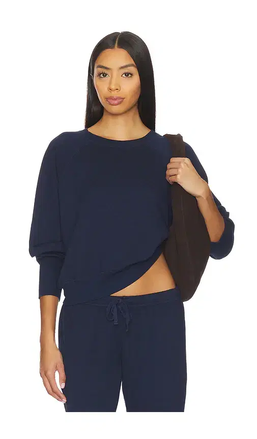 Bobi Long Sleeve Raglan Sweatshirt