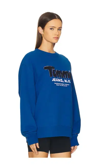 Tommy Jeans Boucle Crew Neck Sweatshirt | Thumbnail 2