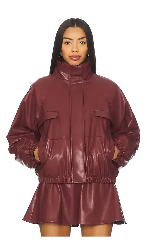 Lovers and Friends Jordan Faux Leather Jacket