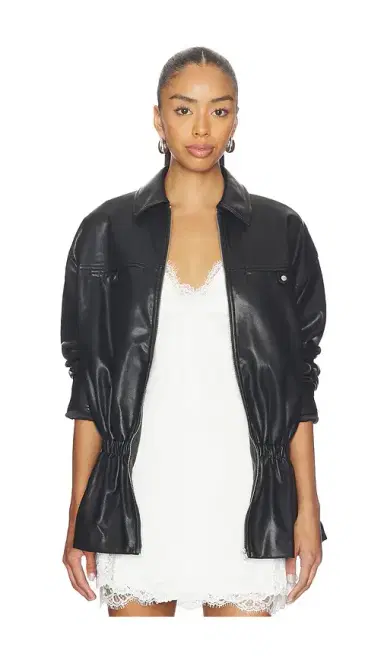 Lovers and Friends Greta Faux Leather Jacket | Thumbnail 2 Lovers and Friends Greta Faux Leather Jacket | Thumbnail 2