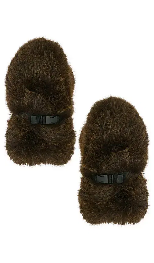 JOCELYN Faux Fox Mittens