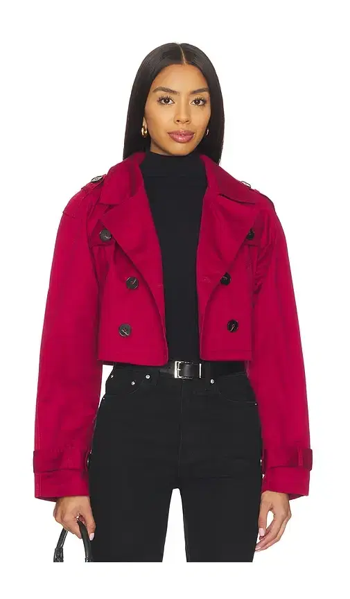 MORE TO COME Marja Cropped Trench