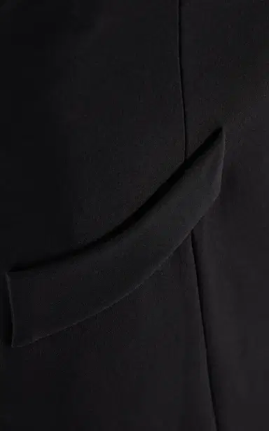 Harithand Capucine Velour-Trimmed Crepe Gown | Thumbnail 7 Harithand Capucine Velour-Trimmed Crepe Gown | Thumbnail 7