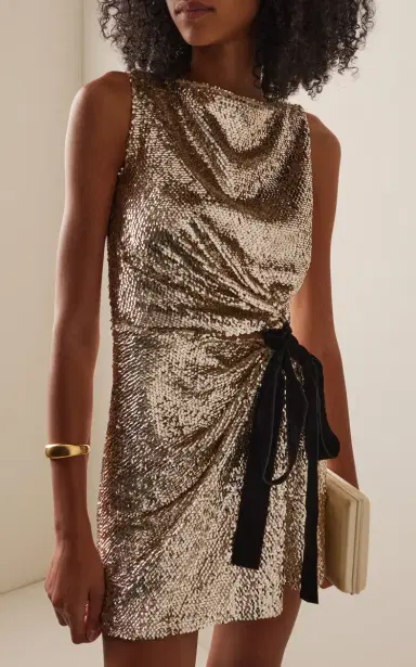 Simkhai Exclusive Felicity Sequined Mini Dress | Thumbnail 5 Simkhai Exclusive Felicity Sequined Mini Dress | Thumbnail 5