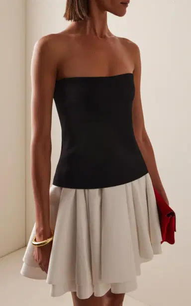SIMKHAI Isabelle Strapless Mini Dress | Thumbnail 2 SIMKHAI Isabelle Strapless Mini Dress | Thumbnail 2