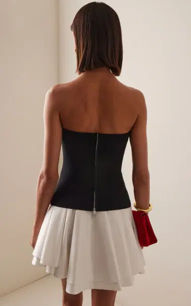 SIMKHAI Isabelle Strapless Mini Dress | Thumbnail 4 SIMKHAI Isabelle Strapless Mini Dress | Thumbnail 4