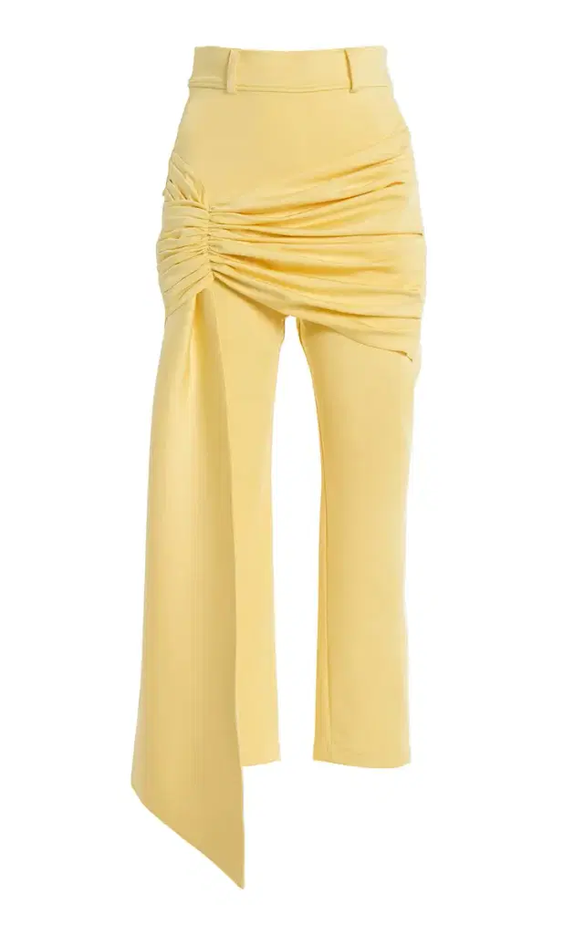 Rabanne Sash-Detailed Skinny Pants