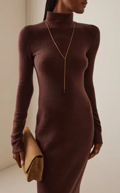 COLLEEN ALLEN Exclusive Keyhole Knit Turtleneck Maxi Dress | Thumbnail 2 COLLEEN ALLEN Exclusive Keyhole Knit Turtleneck Maxi Dress | Thumbnail 2
