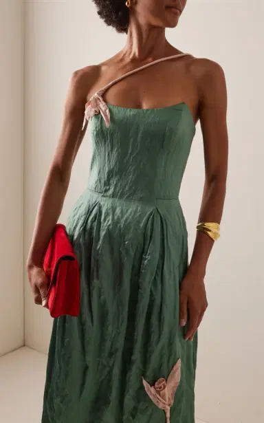 Erdem Appliquéd Gown | Thumbnail 3