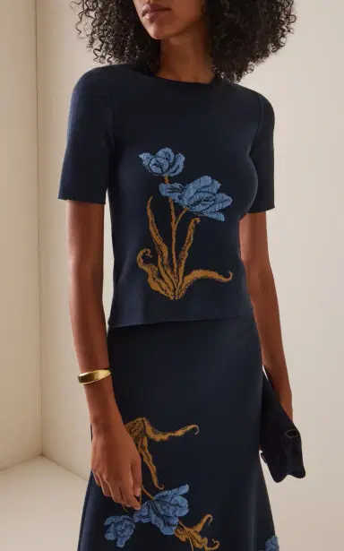 Erdem Embroidered Top | Thumbnail 2 Erdem Embroidered Top | Thumbnail 2