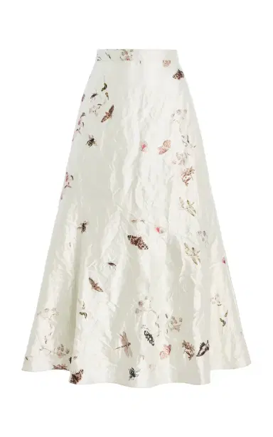 Erdem Printed Midi Skirt | Thumbnail 6