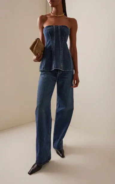 AGOLDE Arc Rigid Bow-Leg Jeans | Thumbnail 2 AGOLDE Arc Rigid Bow-Leg Jeans | Thumbnail 2
