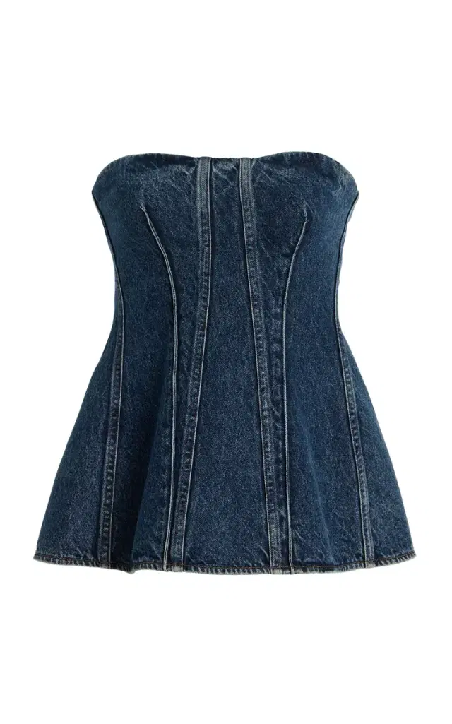 Lara Denim Corset Top