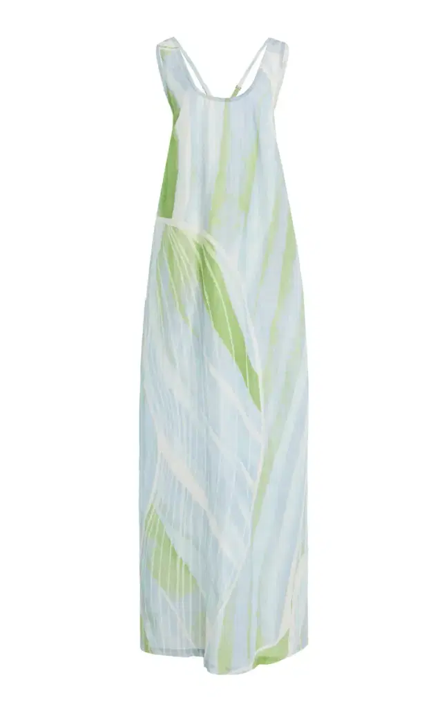 Significant Other Giorgie Linen-Blend Maxi Dress