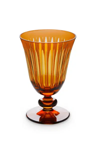 L'Objet Prism Wine Glasses (Set Of 4) - Amber/Honey - N/a | Thumbnail 1