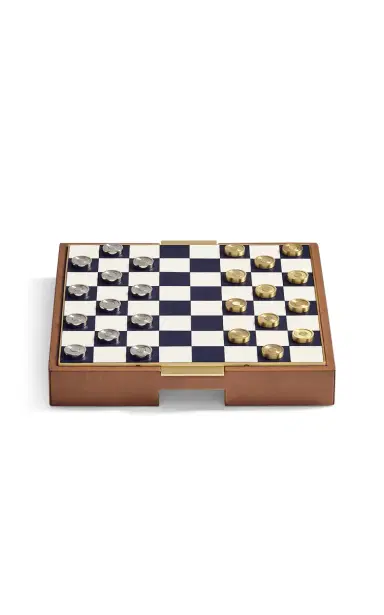 Ralph Lauren Home Fowler Chess And Checkers Game Gift Set - Multi | Thumbnail 2 Ralph Lauren Home Fowler Chess And Checkers Game Gift Set - Multi | Thumbnail 2