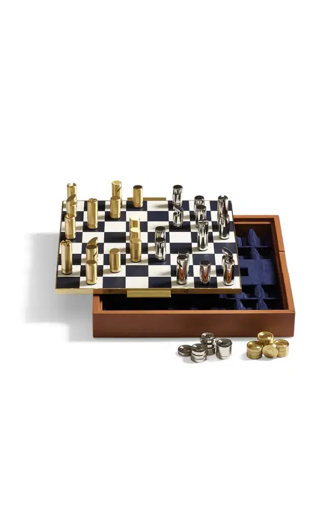 Fowler Chess And Checkers Game Gift Set - Multi