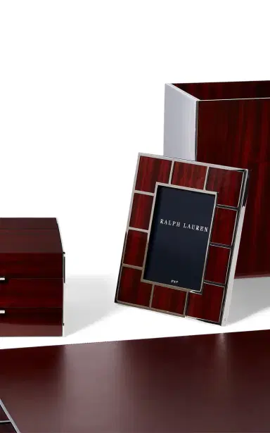 Ralph Lauren Home Hilding Frame - Brown | Thumbnail 2