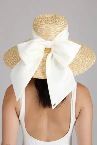 Eugenia Kim Mirabel Wide Brim Hat - Natural | Thumbnail 5 Eugenia Kim Mirabel Wide Brim Hat - Natural | Thumbnail 5