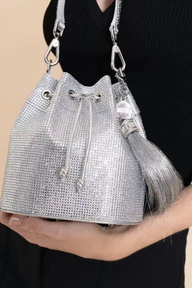 Judith Leiber Piper Fullbead Bucket Bag | Thumbnail 4