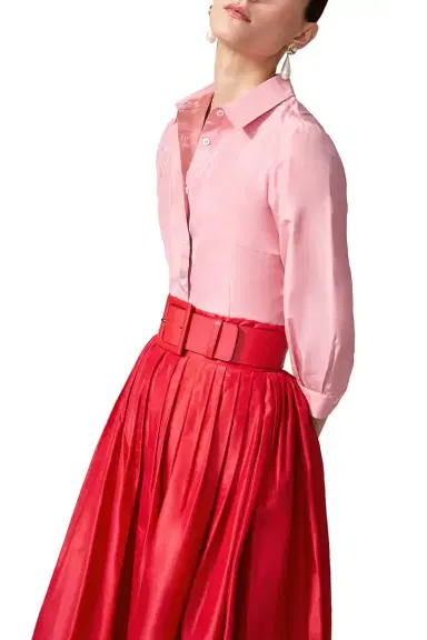 Carolina Herrera Taffeta Shirt | Thumbnail 5 Carolina Herrera Taffeta Shirt | Thumbnail 5