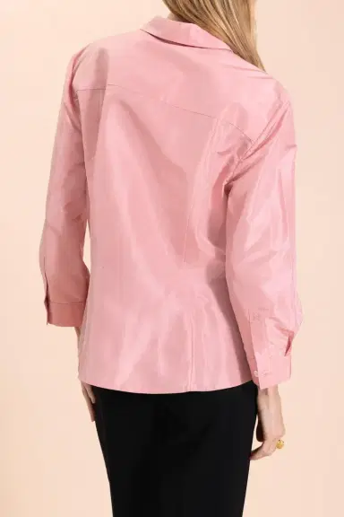 Carolina Herrera Taffeta Shirt | Thumbnail 7 Carolina Herrera Taffeta Shirt | Thumbnail 7