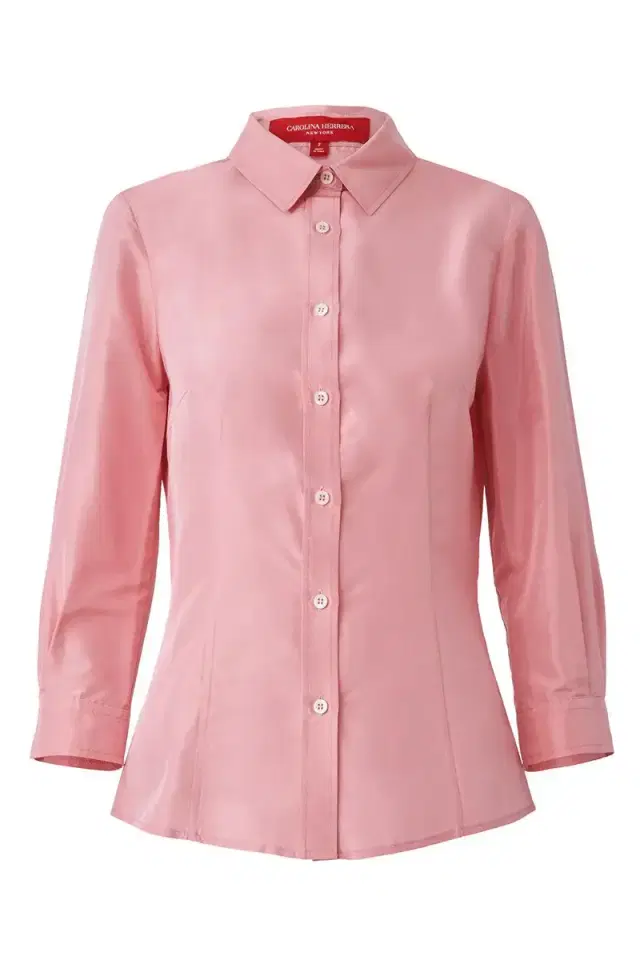 Carolina Herrera Taffeta Shirt - Blush