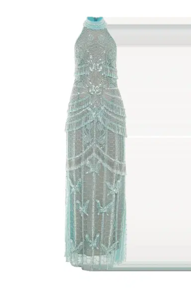 PatBo BUTTERFLY EMBROIDERY MAXI DRESS | Thumbnail 2