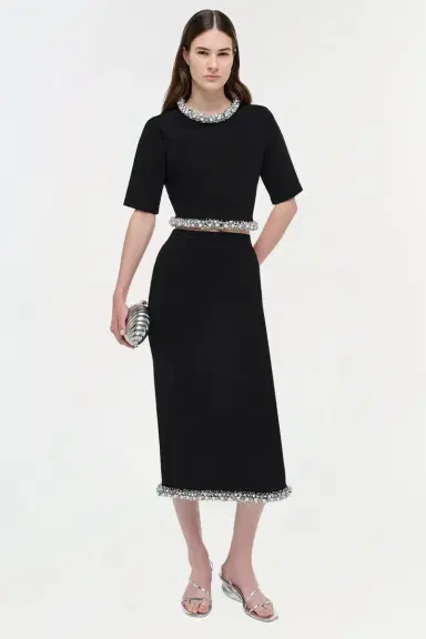 Simkhai Idina Embellished Knit Skirt | Thumbnail 2
