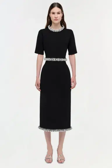Simkhai Idina Embellished Knit Skirt | Thumbnail 5