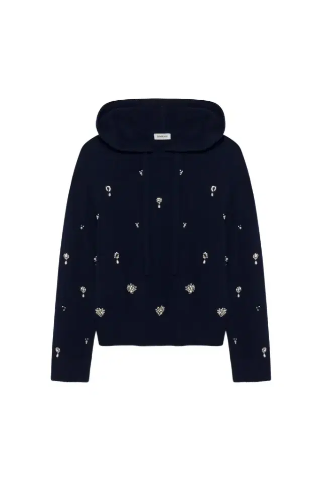 Simkhai Karmen Embellished Cashmere Hoodie