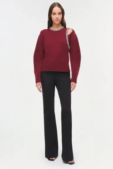 Simkhai Monroe Embellished Pullover | Thumbnail 3