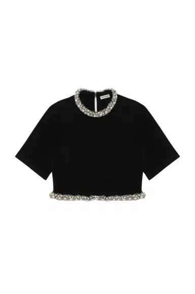 Simkhai Ozelle Embellished Knit Top | Thumbnail 1